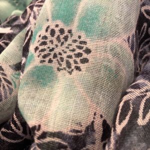 Accessories - Blue floral scarf Accessories - Blue floral scarf
